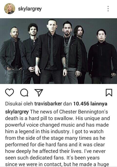 Rest in Peace Chester Bennington