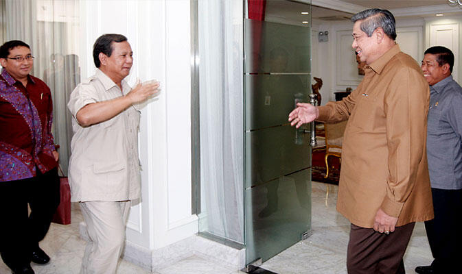 Pertemuan Prabowo-SBY Untuk Berkoalisi di Pemilu 2019