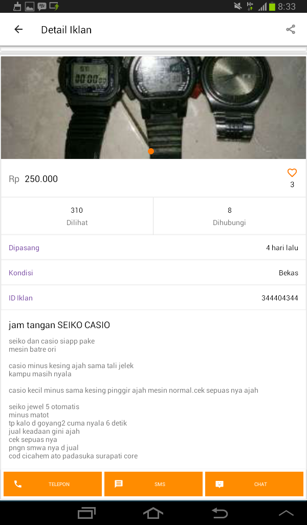 Penipuan OLX ID MR.Bismilah aka Sukirno Rekening BCA a.n Mita Susilawati