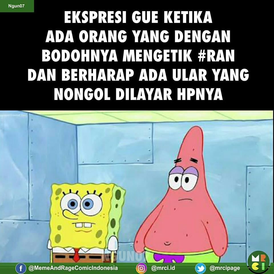 Viral ketik #RAN di komentar FB muncul ular, begini caranya yang benar