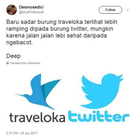 Twit Kocak Logo Burung Twitter.