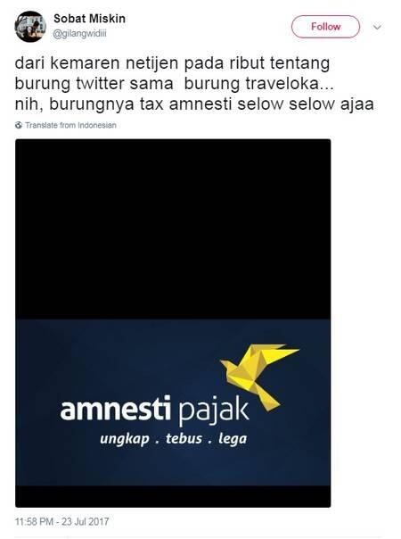 Twit Kocak Logo Burung Twitter.