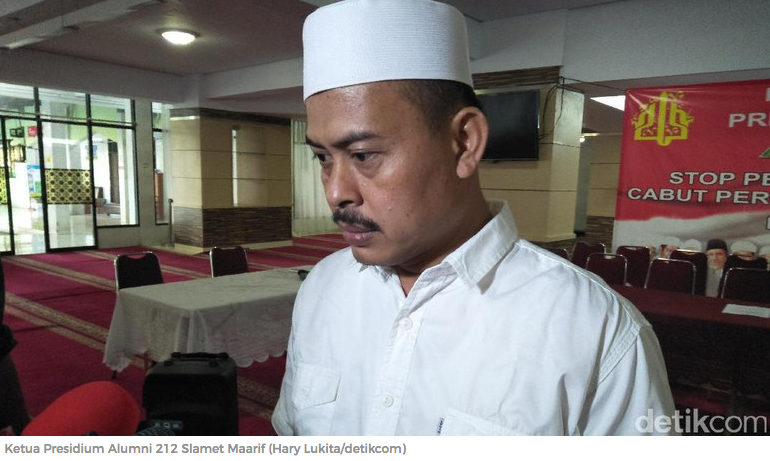 Alumni 212 Sudah Komunikasi ke Habib Rizieq soal Aksi 287