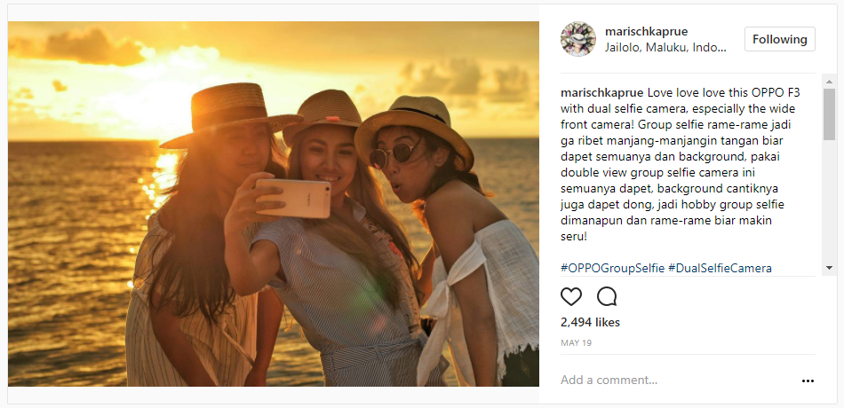 &#91;TIPS&#93; 8 Jurus Jitu Foto Selfie Keren dengan Oppo F3 &amp; Oppo F3 Plus
