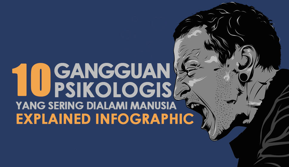 Gangguan Psikologis yang Sering Dialami Manusia &#91;Explained Infographic&#93;