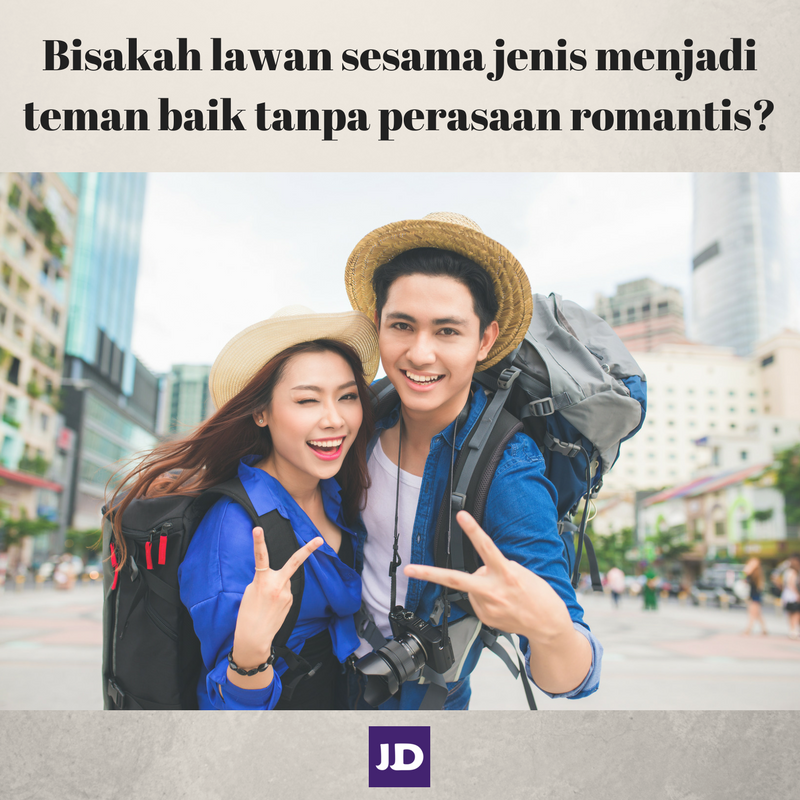 Cowok bisa temenan baik ama cewek tanpa ada perasaan ga?