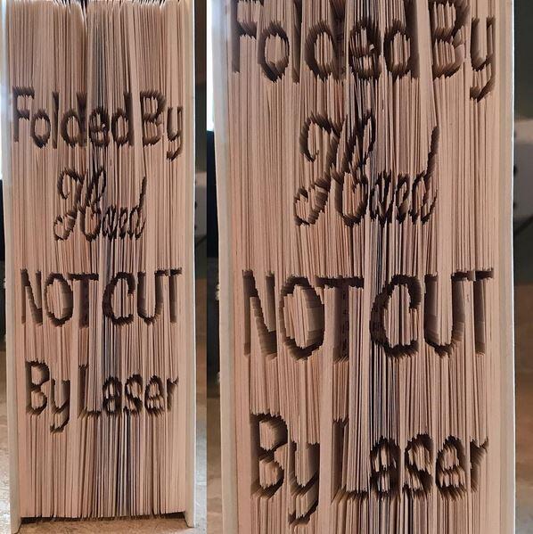 Ini yang Disebut Origami Buku, Keren Gan...