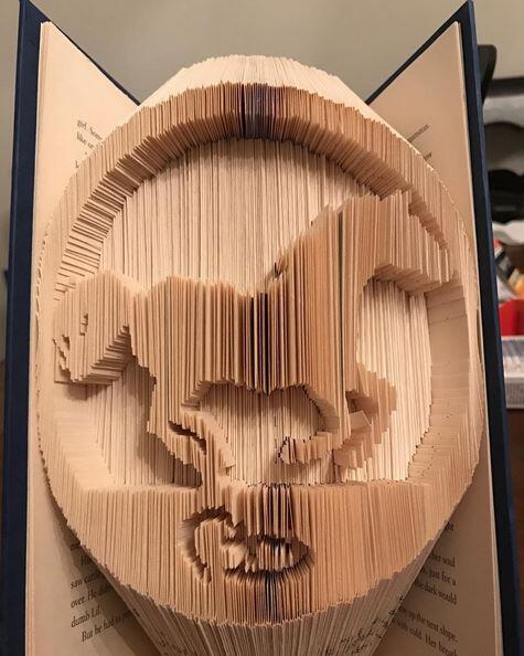 Ini yang Disebut Origami Buku, Keren Gan...