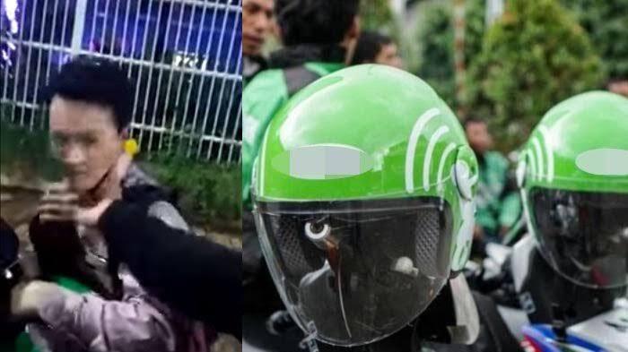 Viral, Pengemudi Ojek Online Memukul Pelanggan

