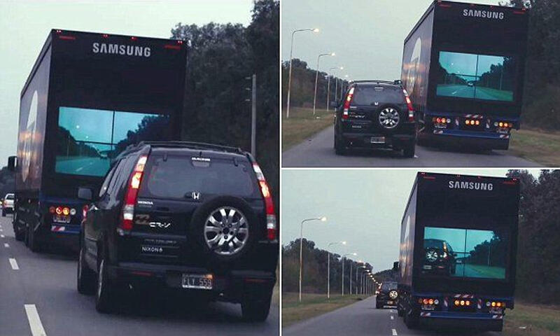 Cegah Kecelakaan, Truk Kontainer Ini Bisa 'Tembus Pandang'