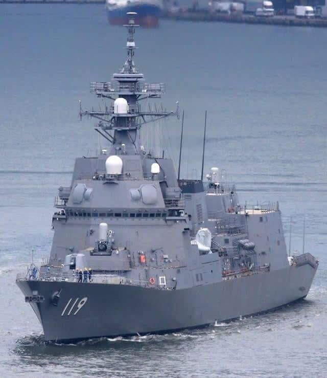 Destroyer ASW Kelas 25DD Asahi Pertama AL Bela Diri Jepang Lakukan Sea Trial