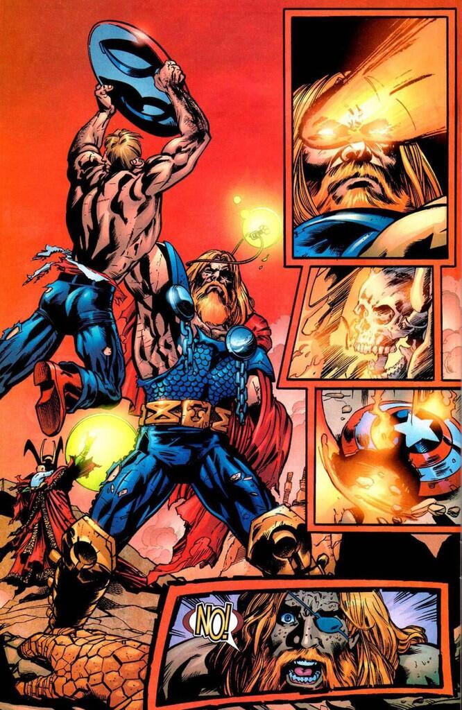 5 Tokoh yang Bisa Menghancurkan Tameng Captain America