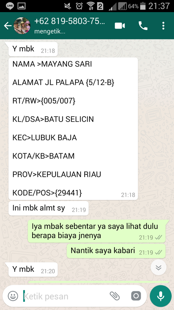 WASPADA! pengalaman hampir kena tipu via e-cash