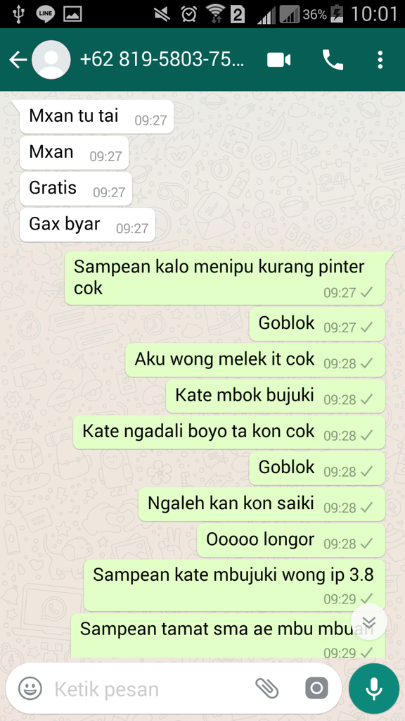 WASPADA! pengalaman hampir kena tipu via e-cash