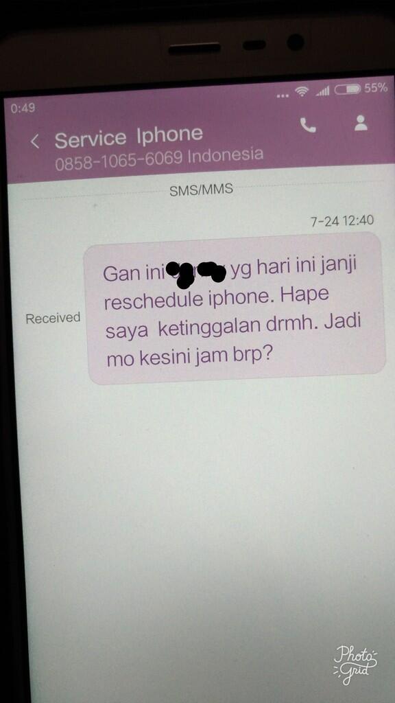 service iphone di id mr.fixgadget