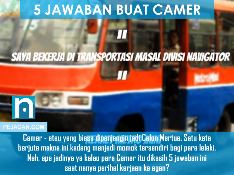 5 JAWABAN TERKAIT KERJAAN INI BISA BIKIN CAMER KAMU DIAM SERIBU BAHASA!