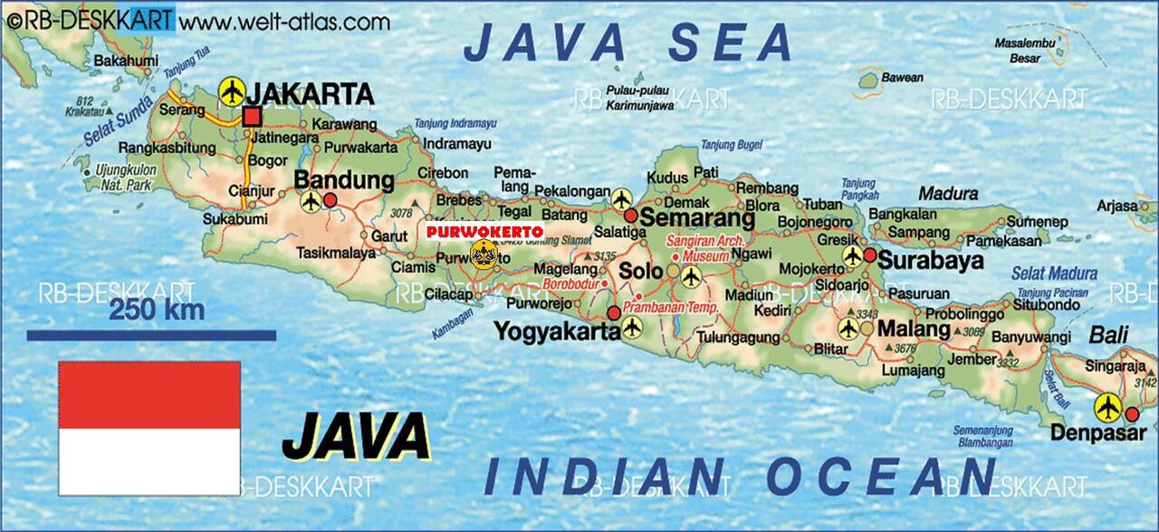 Apa yang terjadi jika Indonesia hanya seluas pulau Jawa?