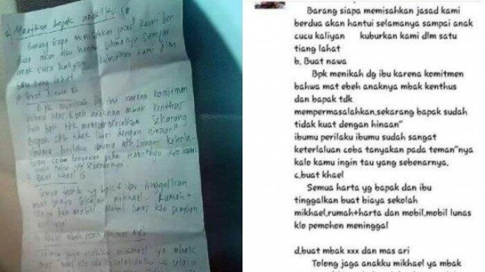 Cekcok Sejak Lama, Suami Istri ini Putuskan Bunuh Diri Bersama