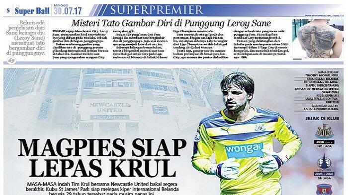Newcastle United Siap Lepas Tim Krul