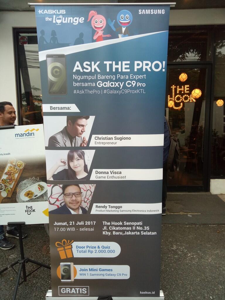 FR: KTL Samsung C9 Pro - Keseruan ngumpul bareng expert di KASKUS The Lounge