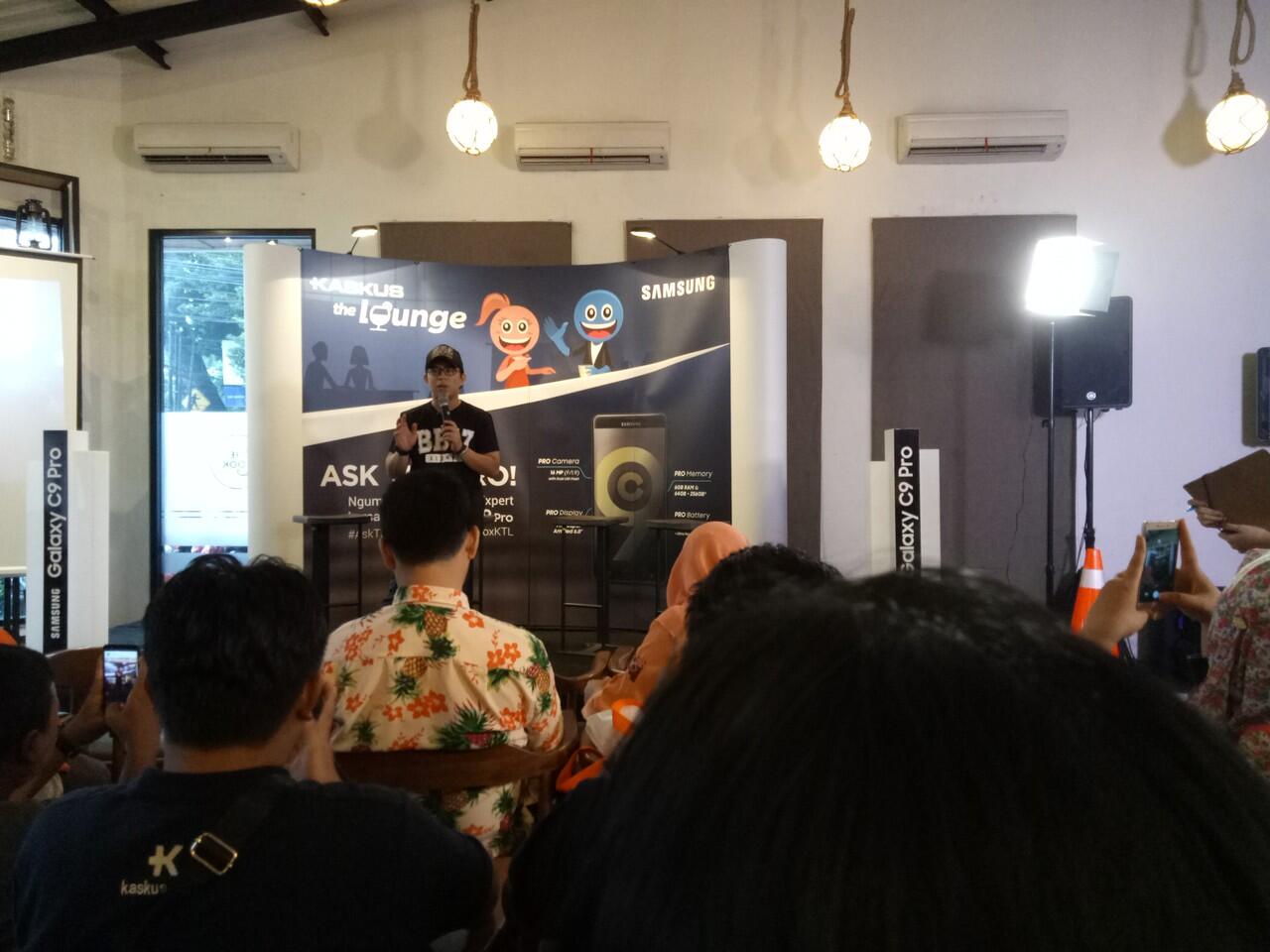 FR: KTL Samsung C9 Pro - Keseruan ngumpul bareng expert di KASKUS The Lounge