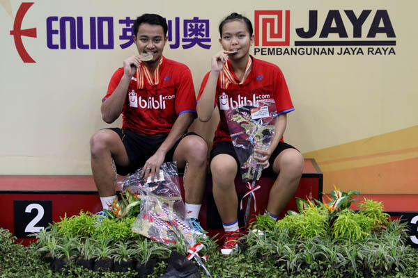 Rehan/Fadia Akhiri Penantian Juara Indonesia