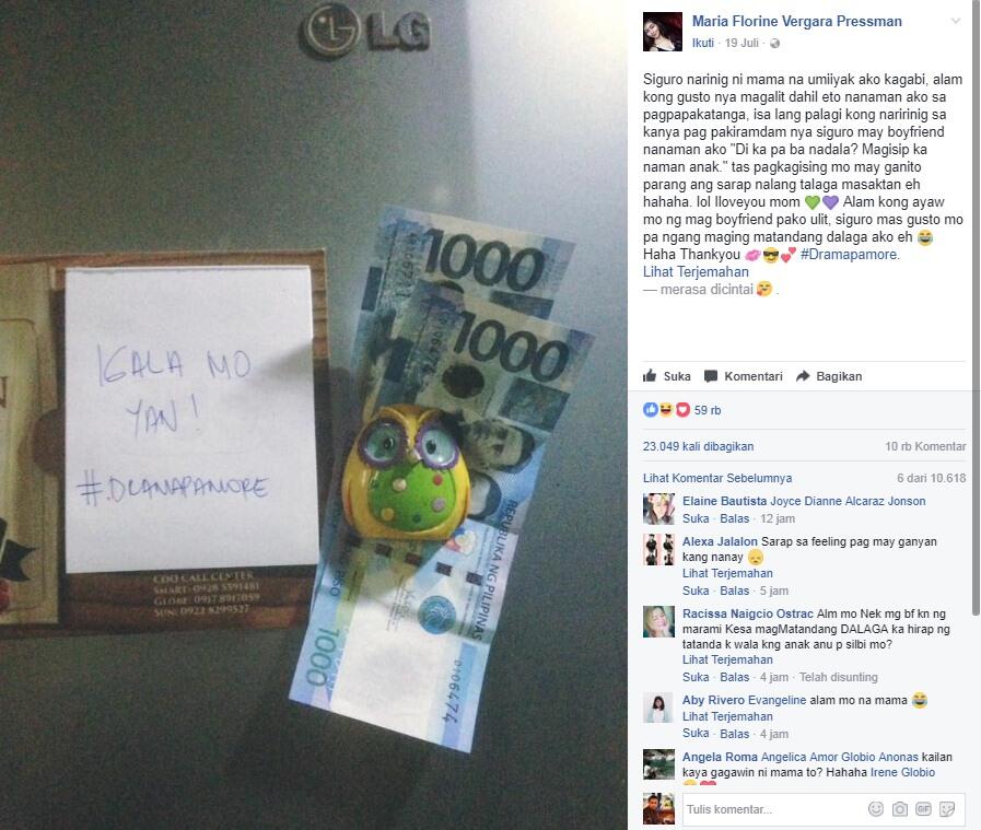 Cara ibu obati patah hati anaknya ini langsung bikin ceria seketika