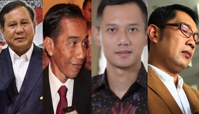 Inilah 6 Nama yang Diperkirakan Bakal Maju Sebagai Capres dan Cawapres 2019