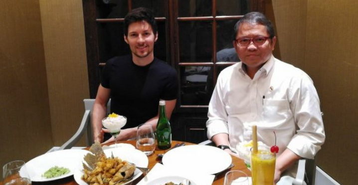 CEO Telegram ke Indonesia, Bahas Apa ya gan agan?