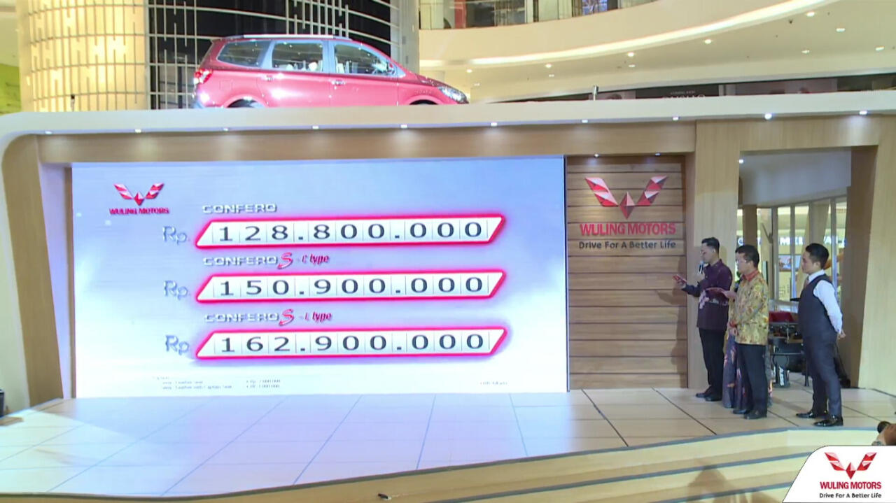 Ini gan spesifikasi dari Wuling Confero S, lengkap fiturnya gan!
