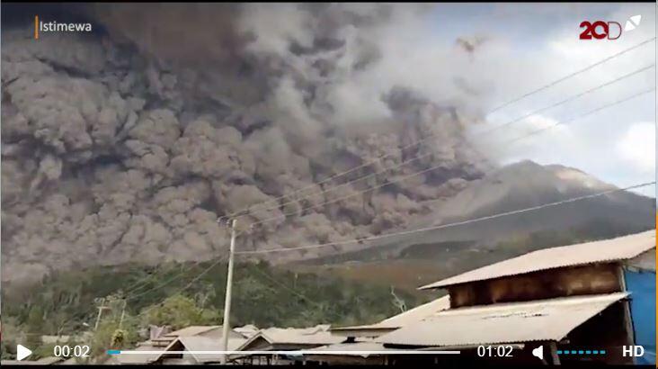 Gunung Sinabung Meletus Lagi!