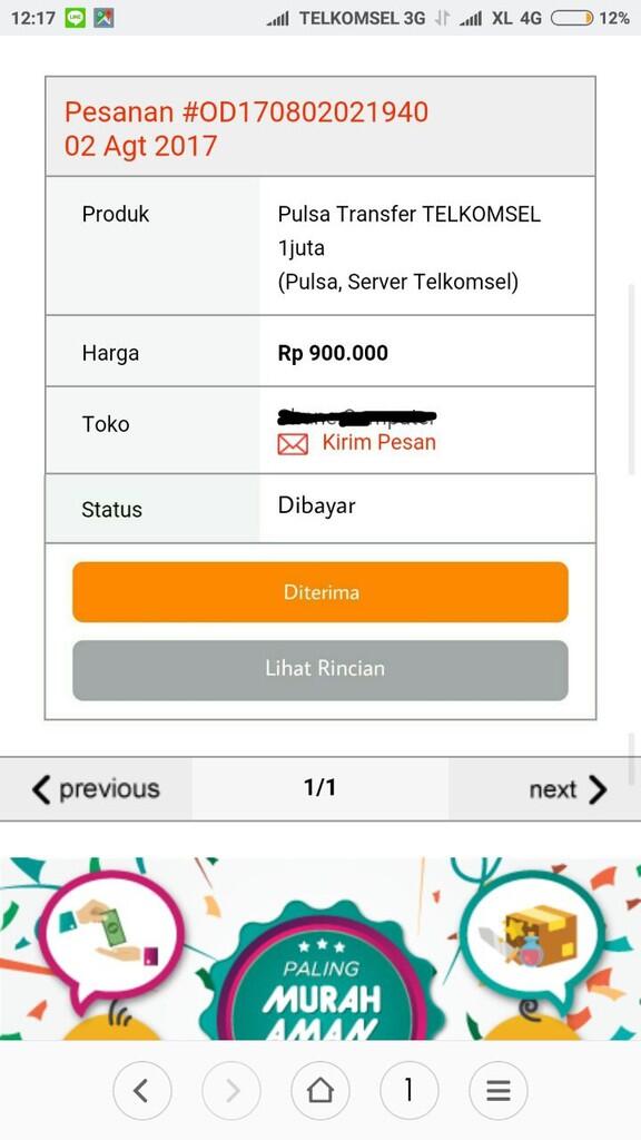 SURAT TERBUKA UNTUK SI PENIPU sdr FARID GUTHA yang sudah menipu saya 872rb