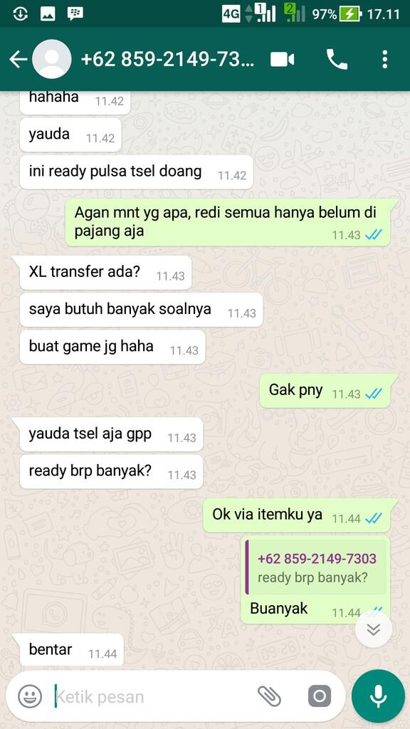 SURAT TERBUKA UNTUK SI PENIPU sdr FARID GUTHA yang sudah menipu saya 872rb