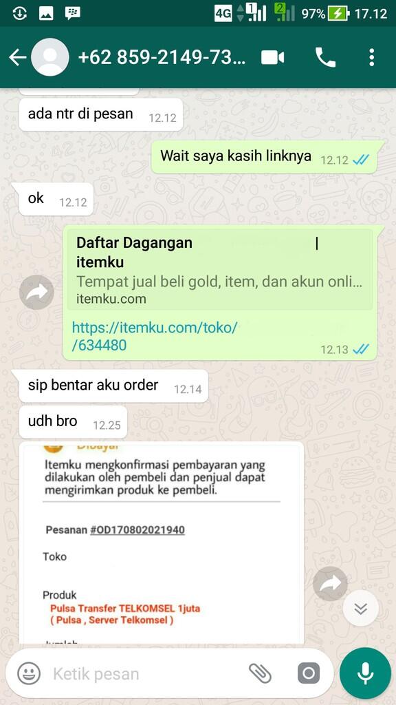 SURAT TERBUKA UNTUK SI PENIPU sdr FARID GUTHA yang sudah menipu saya 872rb