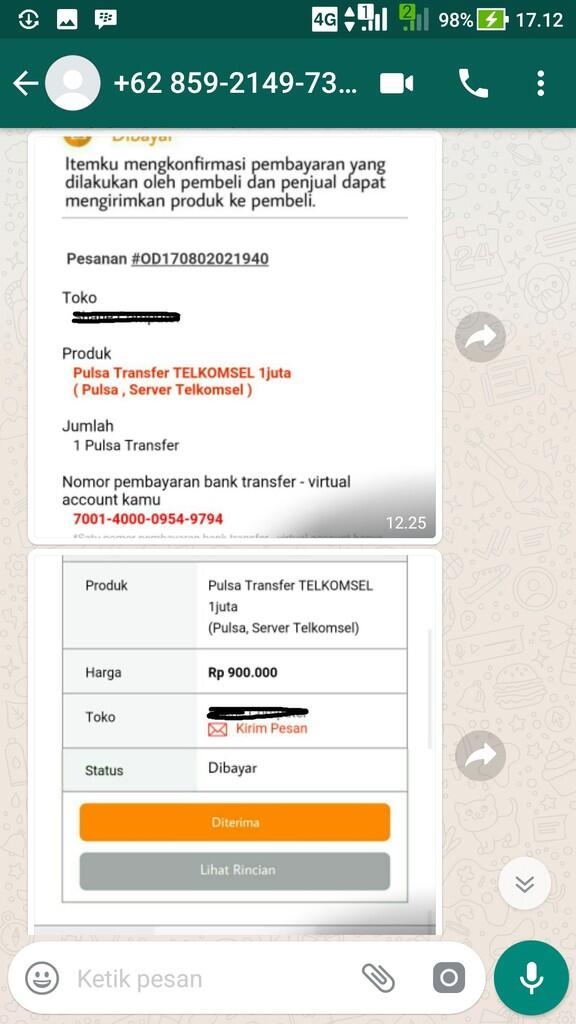 SURAT TERBUKA UNTUK SI PENIPU sdr FARID GUTHA yang sudah menipu saya 872rb