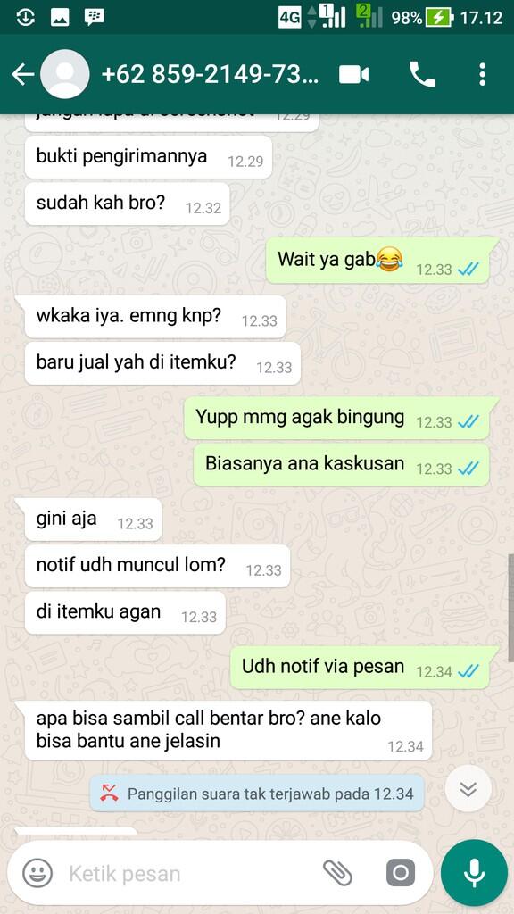 SURAT TERBUKA UNTUK SI PENIPU sdr FARID GUTHA yang sudah menipu saya 872rb