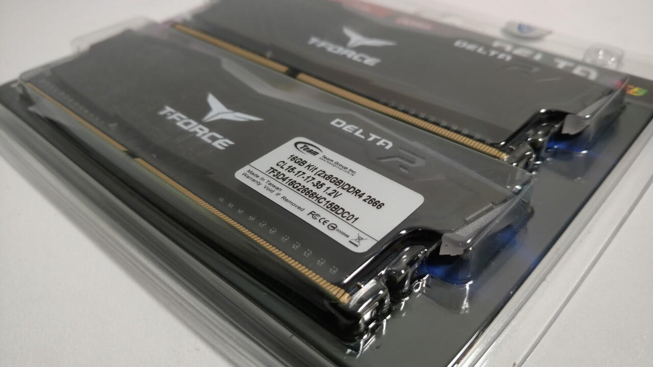 &#91;MEMORY&#93; T-FORCE DELTA RGB 16GB KIT 2666MHz DDR4 - RGB Memory DDR4 dari TeamGroup