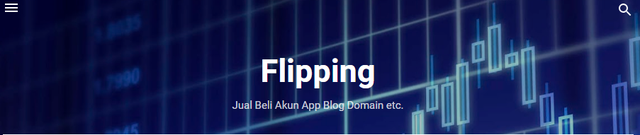 Review Flipping.id tempat jual beli app akun blog domain etc.
