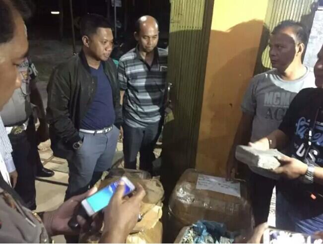 Polres Pariaman Berhasil Gagalkan Peredaran Ganja 60 Kg
