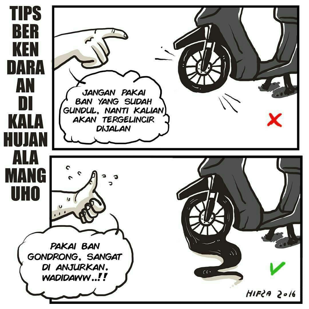 AWAS...!!! Jangan pakai ban gundul
