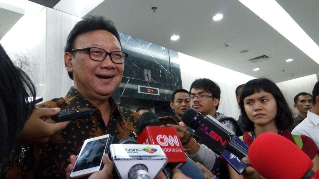 Tjahjo: Tak Ada Barter Politik dari Perindo ke Jokowi