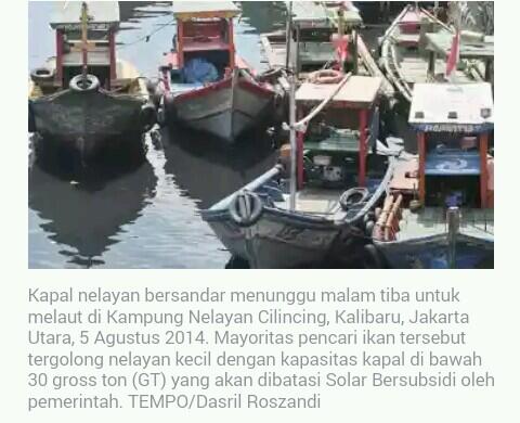 Subsidi Solar Dicabut, KIARA: Nelayan Kecil Terancam Gulung Tikar