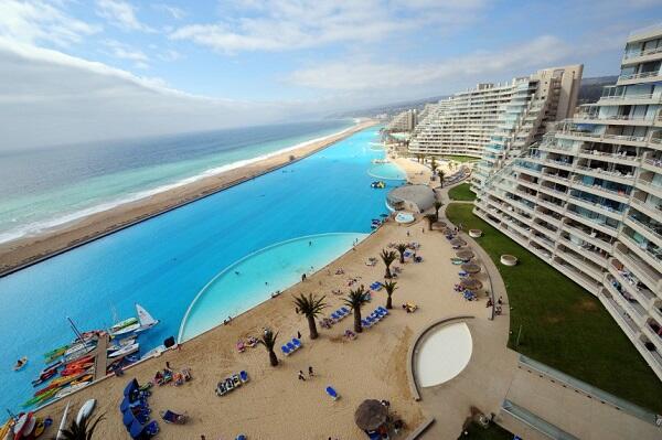 San Alfonso del Mar, Kolam Renang Raksasa Seluas 20 Hektar