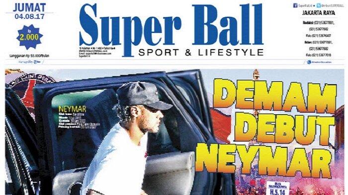 Demam Debut Neymar Landa Prancis
