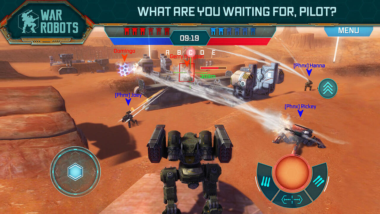 &#91;ANDROID/IOS&#93; WAR ROBOTS - IT'S A TIME OF WAR, PILOT!