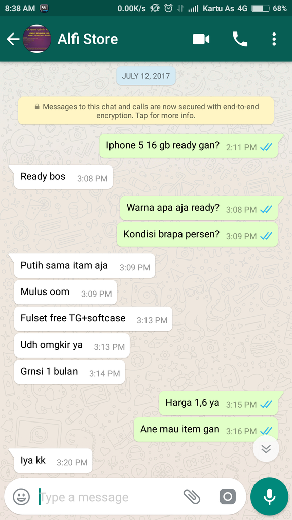 Hati - hati belanja di Grup FB Alfi store 