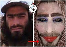 Menyamar Jadi Wanita tapi Anggota ISIS Ini Lupa Cukur Kumis. (MIRIP BENCONG)