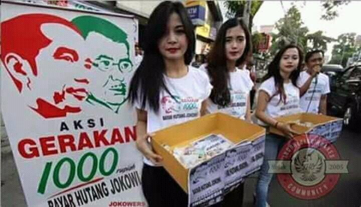 Ekonomi Jatuh Karena Jokowi Terlalu Percaya Diri