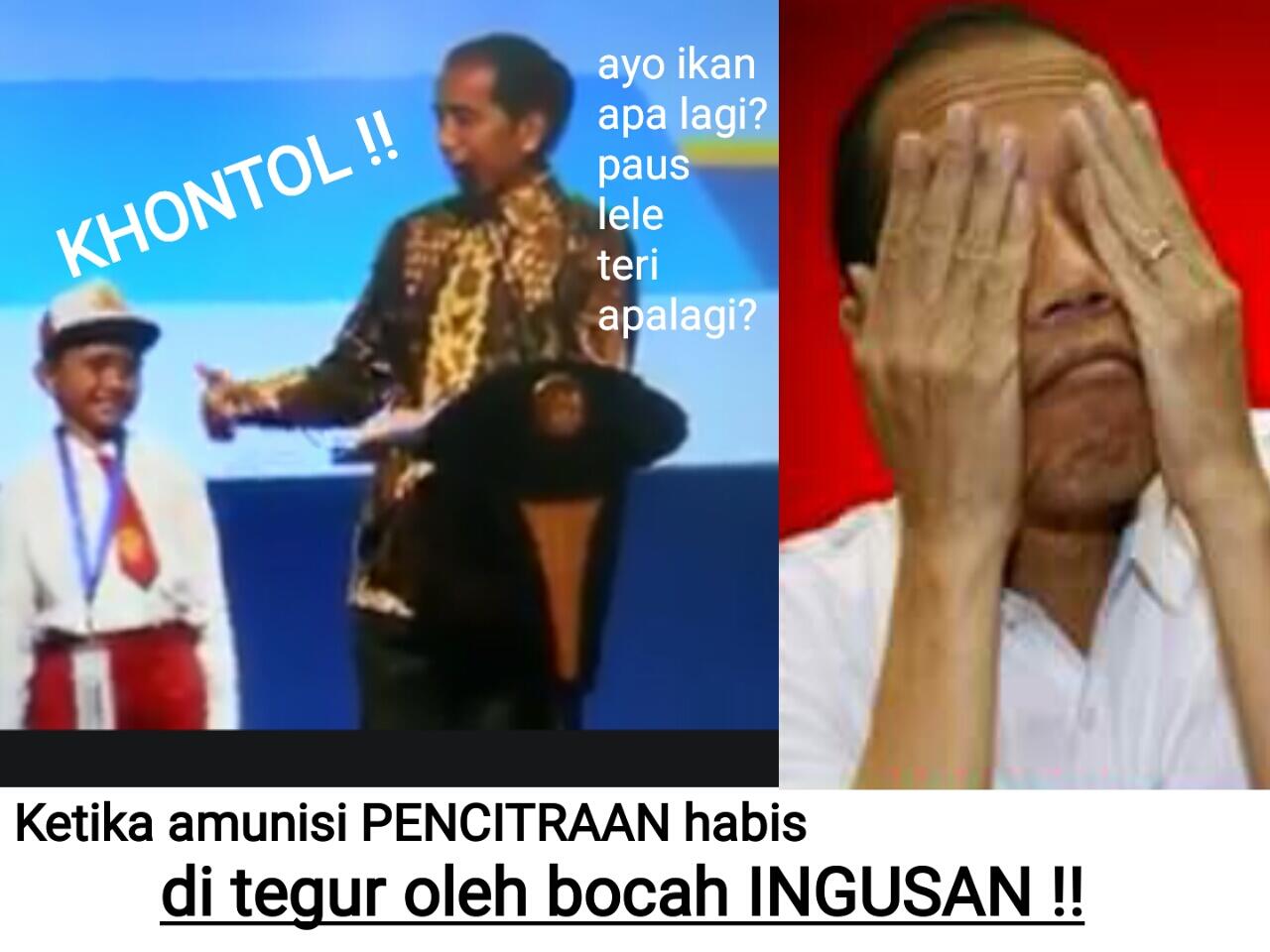 Ekonomi Jatuh Karena Jokowi Terlalu Percaya Diri