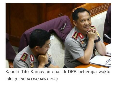 Susul Panglima Gatot Nurmantyo, Tito Karnavian Masuk Bursa Cawapres